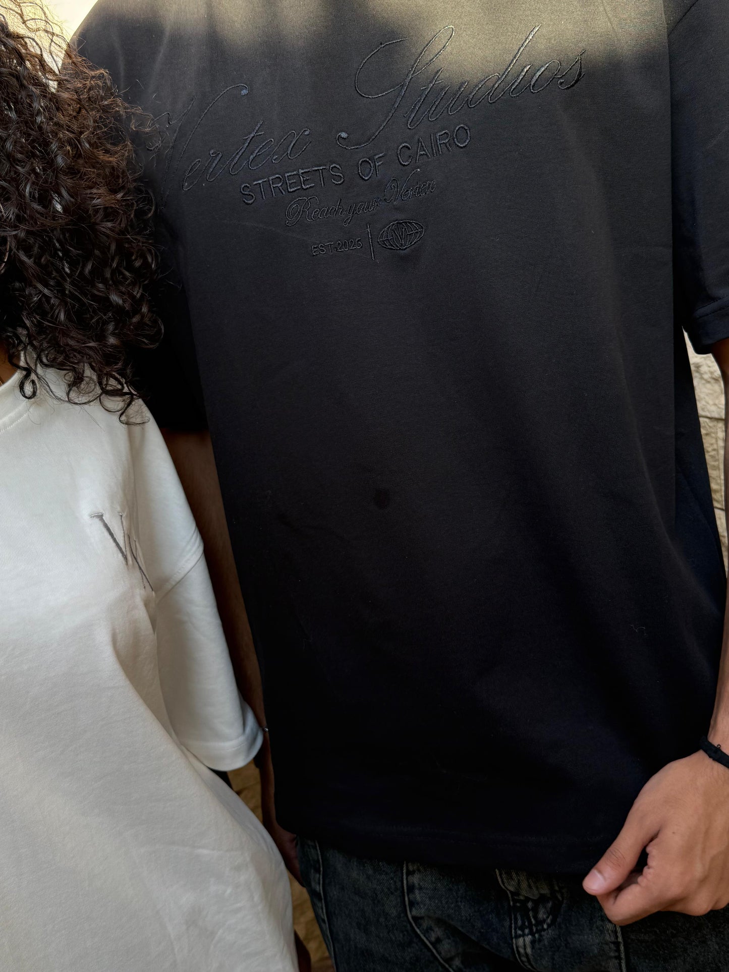 Black vertex t-shirt